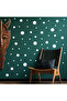Premium White Round Polka Dot Wall Sticker Set 180 Pieces 1.3–7.6 cm Various Sizes Decorative Wall Decals - 4