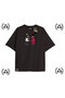 Y2K Chrome Printed Black T-Shirt
