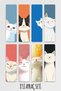 Sweet Cats - Cute Cat Themed Bookmark Set of 8 Bookmarks Set in Size 14.50X5Cm