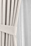 Nova Series Pleatless Linen Background Curtain - Cream - 4