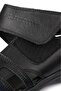 Anatomical Sole Genuine Leather Black Davin Men's Daily Slippers Sandals - 3