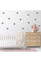 Heart Wall Sticker Set in 5cm Size - 125 Pieces - 3