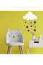 Premium Navy Blue Round Polka Dot Wall Sticker Set 180 Pieces 1.3–7.6 cm Various Sizes Decorative Wall Decals - 2