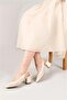 Pisagor Ps-32470 Women's Open Back Heeled Shoes
