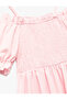Midi Length Wrap Short Sleeve Off Shoulder Gipeli Dress - 3