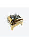 Stainless Steel Chafing Dish Set Chafer Buffet Servers Food Warmers for Weddings, Parties, Banquets, - 2