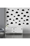 Cloud Shaped Wall Sticker Set in Various Sizes - 100 Pieces - 4