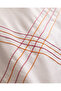 Holly King Size 100% Cotton Bed Sheet Lı Duvet Cover Set - White/Orange - 7