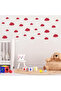 Cloud Shaped Wall Sticker Set in Various Sizes - 100 Pieces - 2