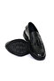 Genuine Leather Black Loafer Men's Shoes - Eva Sole - 4039 - 4