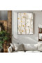 Amazing | Papatyas Patterned Model | Framed Tempered Glass Table Single Vertical