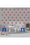 Plus Shaped Wall Sticker Set in 5cm Size - 125 Pieces - 2