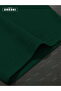 Durable Printed Cotton Fabric Men's Forest Green T-Shirt-Siayh Shorts Set - 4