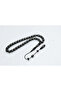 Oltu Stone Double Zigzag Wire Processing Rosary - 2