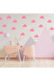 7.5 cm Different Shapes Cloud Wall Sticker Set - 72 Pieces - 3