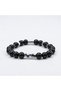 Oltu Stone Hematite Elastic Bracelet - 3