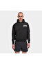 3350 Men's Black Hooded Sweatshirt - 4