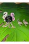 13X10-5X4 cm 3 Pieces Flamingo Family Set Embroidery Applique - 6