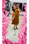 Ruffle Detail Dress with Skirts