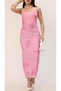 Women's Adjustable Strap Tulle Dress