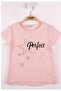Girl's Perfect Star Printed T-Shirt