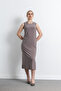 Women's Sleeveless Sandy Long Dress 4051 - 7