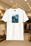 Off-White Written Printed Oversize Unisex 100% Cotton Breathable Thick Fabric T-Shirt