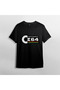 Commodore 64 Themed Unisex 100% Cotton Crew Neck T-Shirt Model 3 - 2
