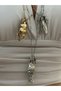 3 Row Byyeşo Charm Detail Long Necklace - 3