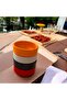 Snack Bowl Sauce Bowl Mezelik Presentation Sauce Bowls 4Pcs Colorful Break-Resistant Porelin - 2
