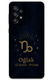 Galaxy A73 Compatible Capricorn Pattern Phone Case + Screen Protector - 5777