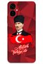 Tecno Camon 19 Neo Compatible Ataturk Pattern Phone Case + Screen Protector - 5851