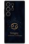 Galaxy S25 Ultra Compatible Cancer Pattern Phone Case + Screen Protector - 5771