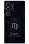 Galaxy S24 Ultra Compatible Virgo Patterned Phone Case + Screen Protector - 5773