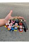 Lighted Keychain Cute Mascot Cute Bag Accessory with 3D Figure Gift Tiny Toy Keychain - 4