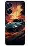 Realme C55 Compatible Car Pattern Phone Case + Screen Protector - 5766