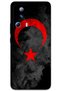 Xiaomi Mi 13 Lite Compatible Turkish Flag Patterned Phone Case + Screen Protector - 5852