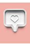 Social Media Cookie Mold and Sugar Dough Mold Set of 4 0680-Set - 2
