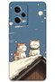 Xiaomi Redmi Note 12 Pro 5g Compatible Cat Pattern Phone Case + Screen Protector - 5780