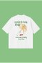 Pasta Lover Club Pasta Boxy Fit Oversized Unisex 100% Cotton Pack T-Shirt – Printed T-Shirts |   Streetwear - 2