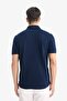 Regular Fit Polo Neck Pique Short Sleeve T-Shirt M7676Az25Sm - 5