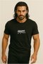 J&J T-Shirt Men Logo Printed Tee Shirt Black Brandy - 6