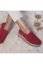 Khadye platform shoes, red suede, 41 - 4