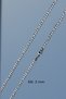 Steel Figaro Chain Necklace 3 mm Silver Color | Non-Tarnish, Unisex, 2 Years Warranty - 3