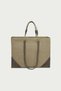 Women's Shoulder Bag from Valeria Series - Tote Bag - Jute Brown - 3
