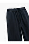 Basic School Sweatpants with Cotton Pocket Detail - 3