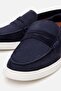 Navy blue men's loafer shoe 02ayy308520a680 - 3
