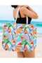 Lined Zippered Pocket Women's Beach Bag - Summer Large Size Bag - 5