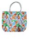 Lined Zippered Pocket Women's Beach Bag - Summer Large Size Bag - 3