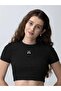 Girls' Ribbed Half Sleeve Crop T-Shirt - 5